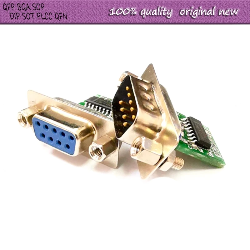 New  5PCS/LOT  RS232 Public Head to TTL Module Serial Port DB9 Pin To TTL MCU