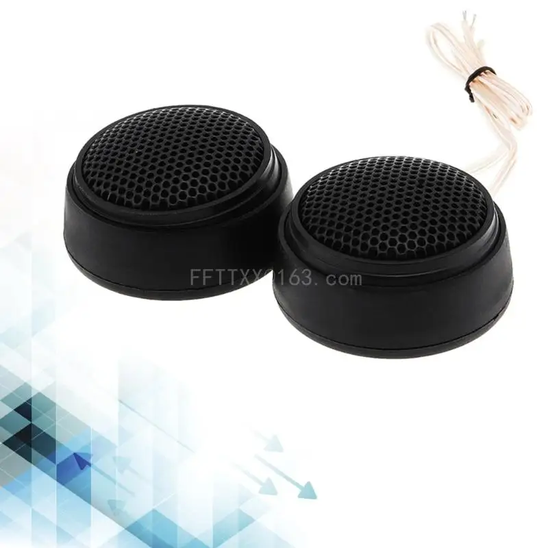 Pre-wired Car Audios Tweeter Universal High Efficiency Mini Dome Tweeter Loudspeaker 1000W Loud Speaker