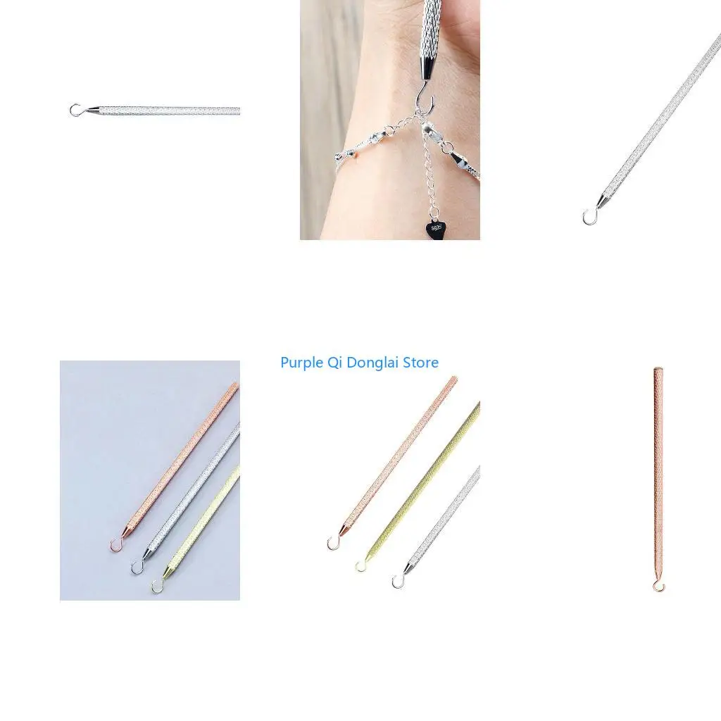 L21E Alloy Jewelry Tool Bracelet Clasp Fastener Helper Hooking Equipment for DIY Jewelry Making Necklace Watch Clasp