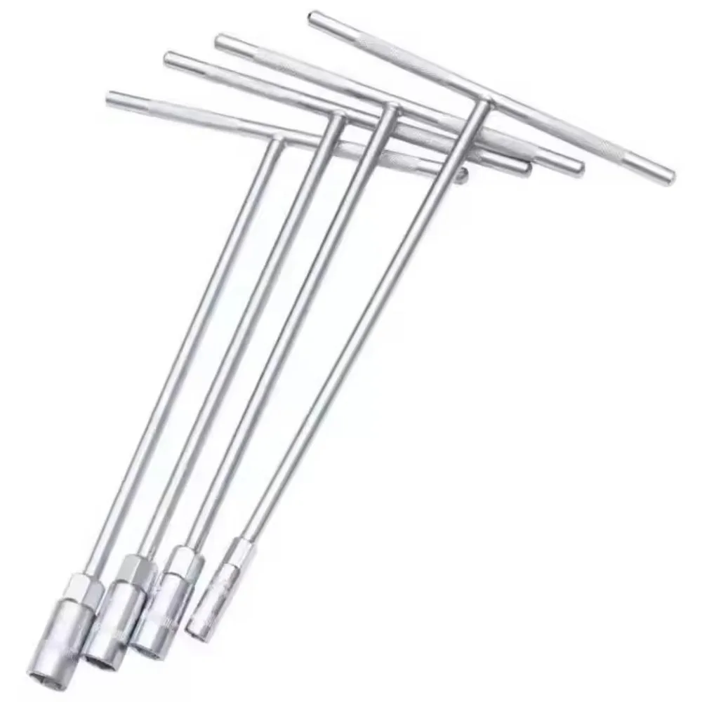 7mm 9mm 12mm 13mm T-shaped Hand Tool Hex Socket Wrench  Metric T-handle Wrench Extended T-Socket Wrench