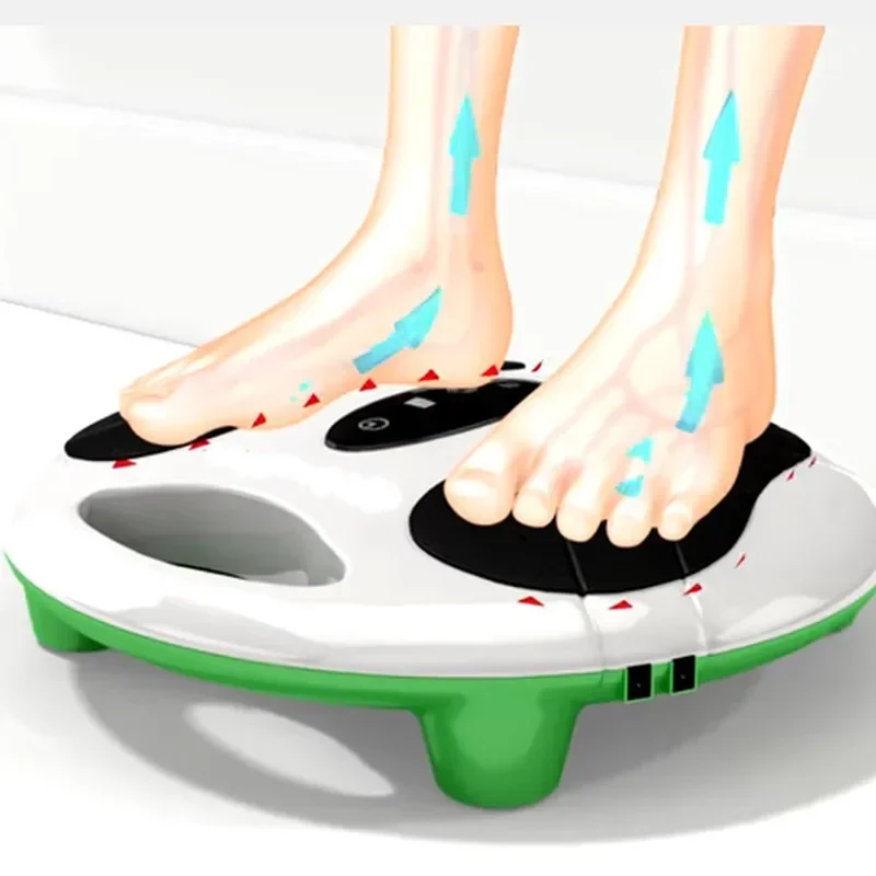 Electric Pulse Foot Massager Foot Therapy Machine EMS Electromagnetic Wave Foot Massager Meridian Communication Massager