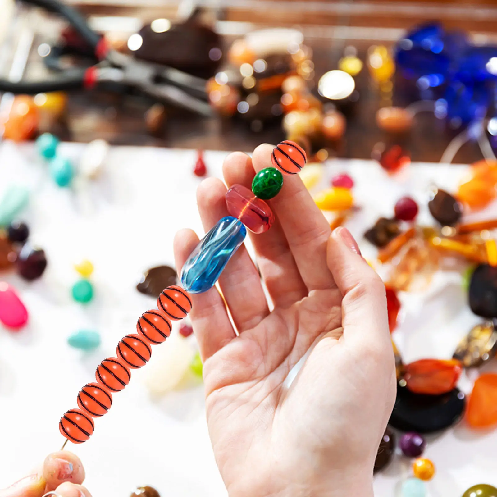 

100 шт. баскетбольных бусин для рукоделия, подвески-шармы для серег и ожерелий, набор для изготовления украшений в спортивной тематике для девочек