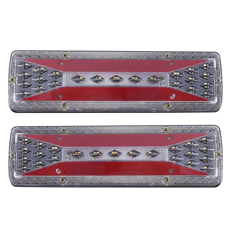 

2PCS Car LED Tail Light Rear Fog Light Reverse Light Indicator Light LED Car Lights Auto Supplies