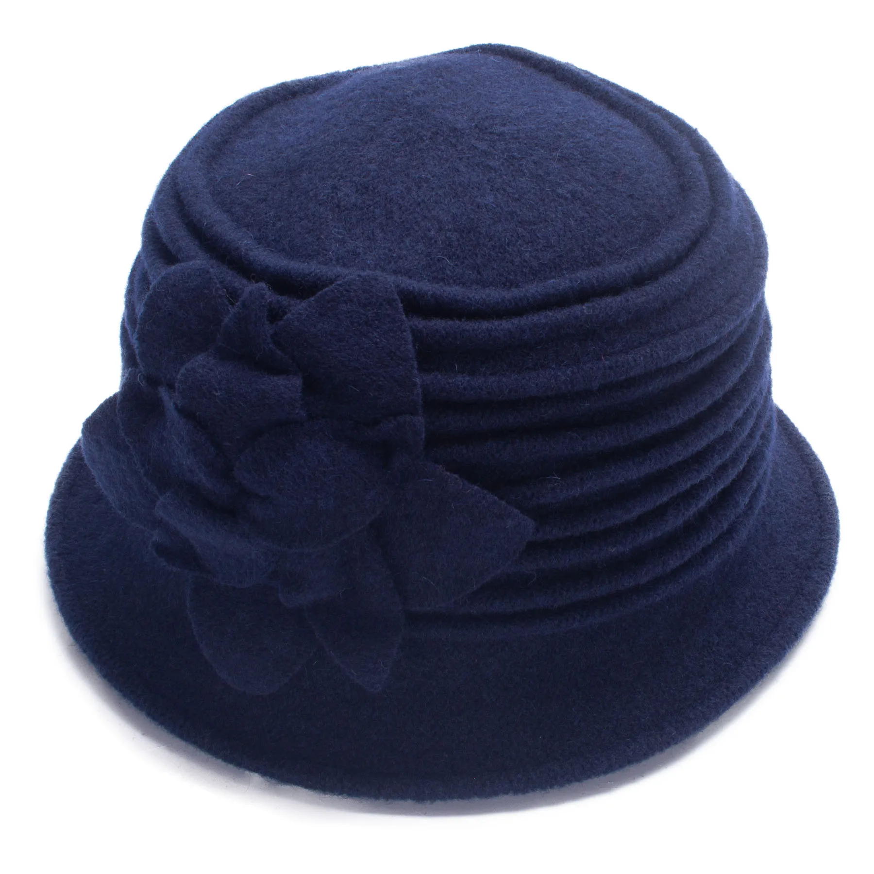 Lawliet Womens 1920s Look 100% Wool Beret Beanie Cloche Bucket Winter Hat A543