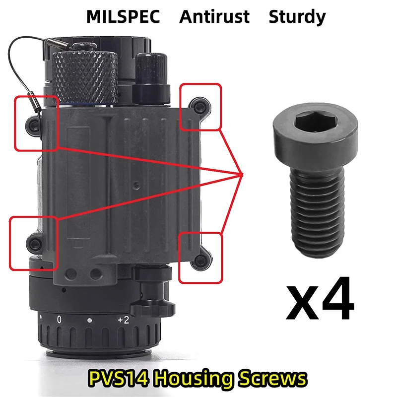 PVS14 enclosure sealing Screws PVVS -14 Battery Housing Screws