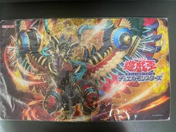 Yugioh KONAMI Duel Monsters Sacred Fire King Garunix Collection Official Playmat Mat Table Play Pad