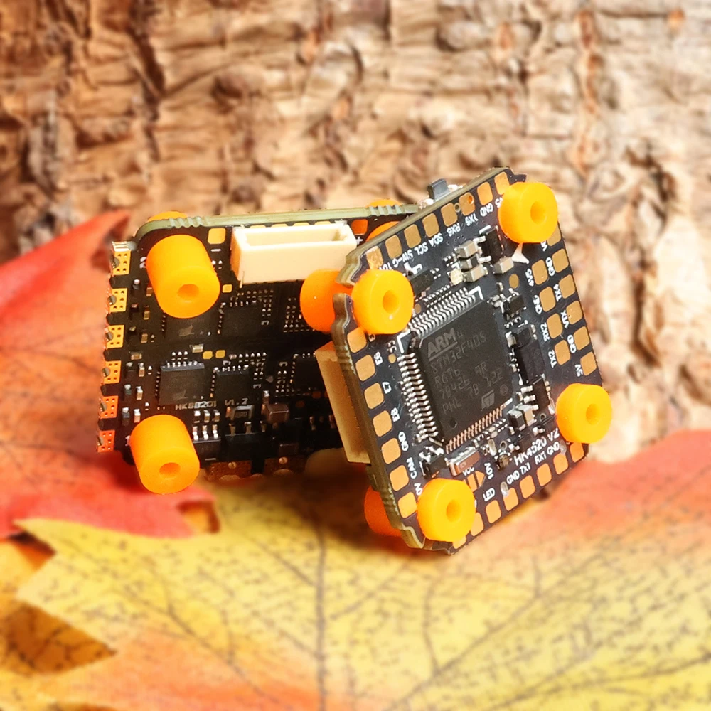 HAKRC Mini F4 V2 FC Flight Controller 35A 40A 4in1 ESC Stack FortiGate Combo For PWM Multishot Dshot150/300/600 RC FPV Drone DIY