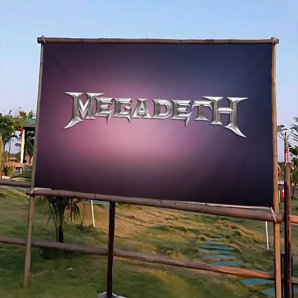 Rock Metal Band M-Megadeth Advanced Printing Commercial Advertising Flag Company Party Banner