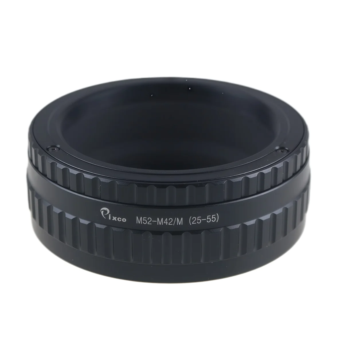 Pixco Adjustable Focusing Helicoid Macro Tube for M52 to M42 Mount Lens 25-55mm Extension Tube