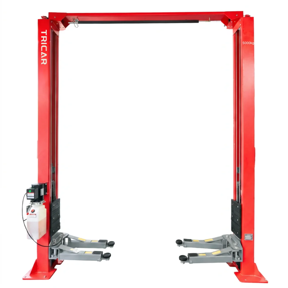5 Ton 2 Post Overhead Car Lift Double Point Manual Release Gantry Hoist CE Certified Auto Garage Workshop Equipment