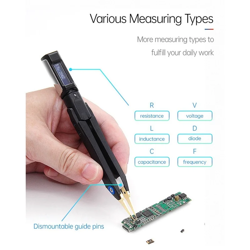 DT71 Portable Digital LCR/ESR Meter Signal Generator Debugging Repairing Tool OLED Display