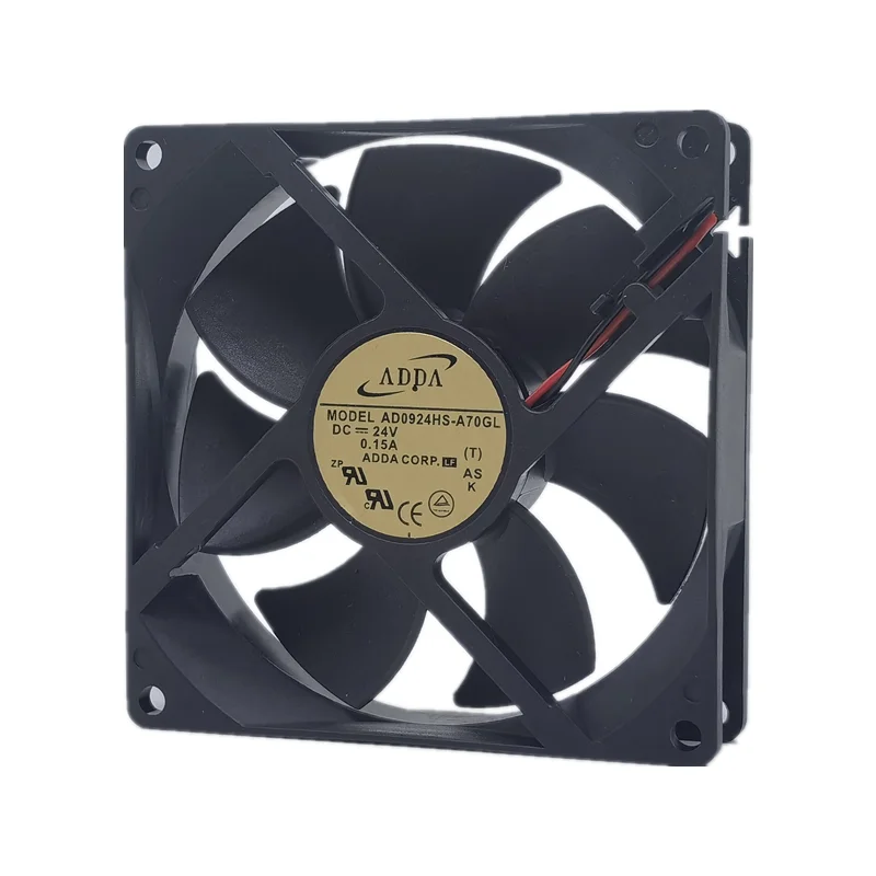 

For ADDA AD0924HS-A70GL 9025 DC24V 0.25A 9CM AD0924HS cooling fans double ball