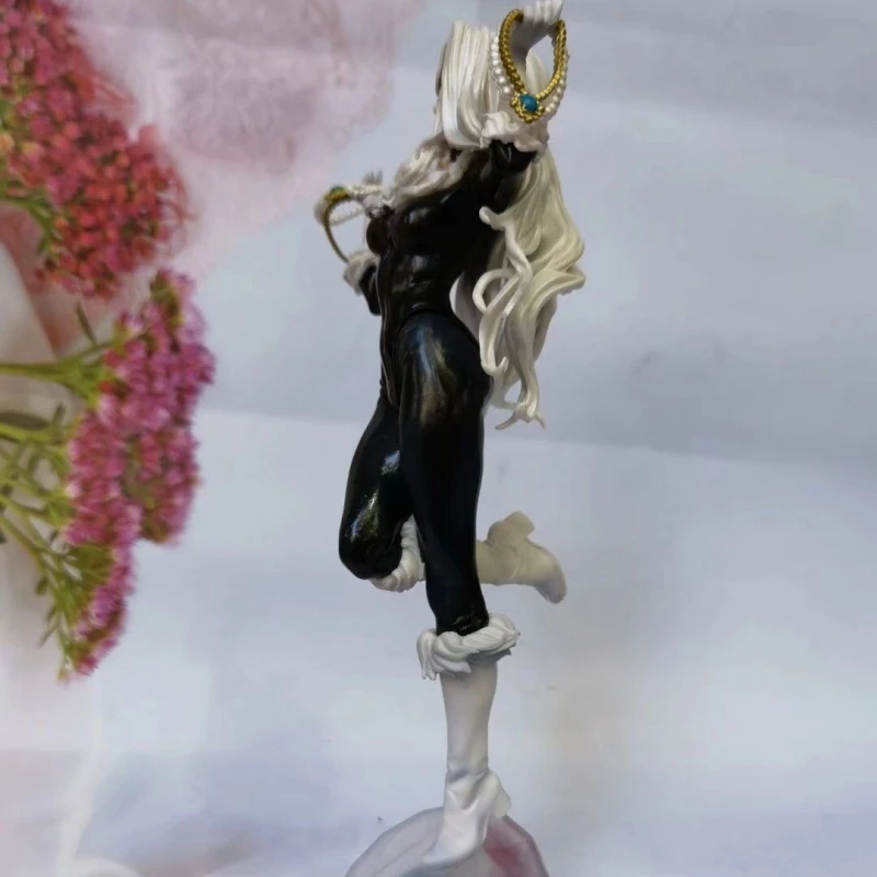 25cm Marvel The Amazing Spider-man Black Cat Felicia Hardy Gk Pvc Figures Model Collection Toys Gifts Action Model Display Doll