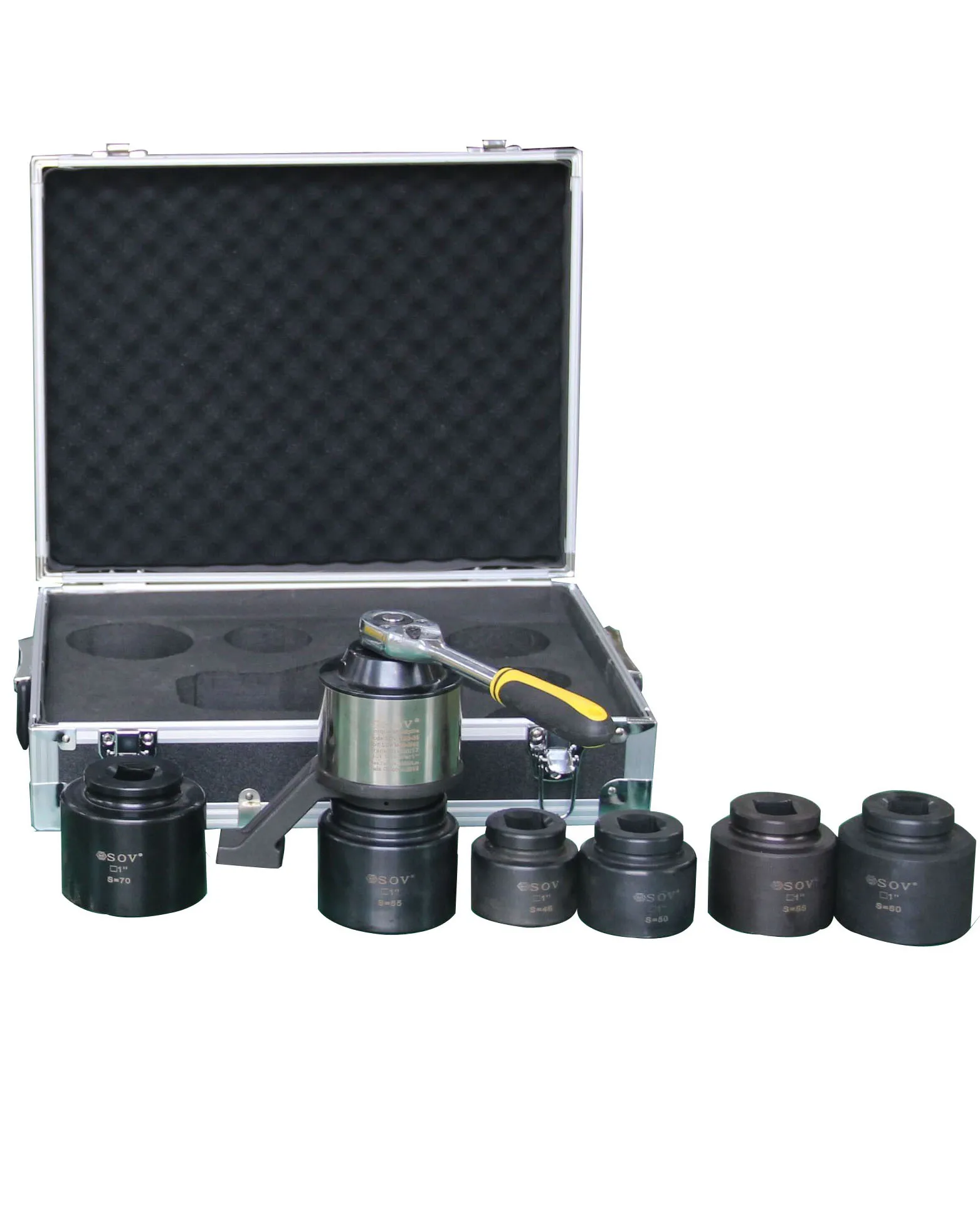Max. Torque 3500Nm Factory Directly Hand Manual Torque Multiplier Wrench With Sockets Without Power Supply FDB-35