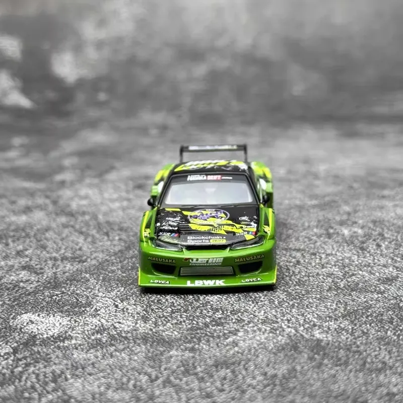 

MINIGT TSM 1:64 Коллекционная модель автомобиля 823 S15 SILVIA из литого металла