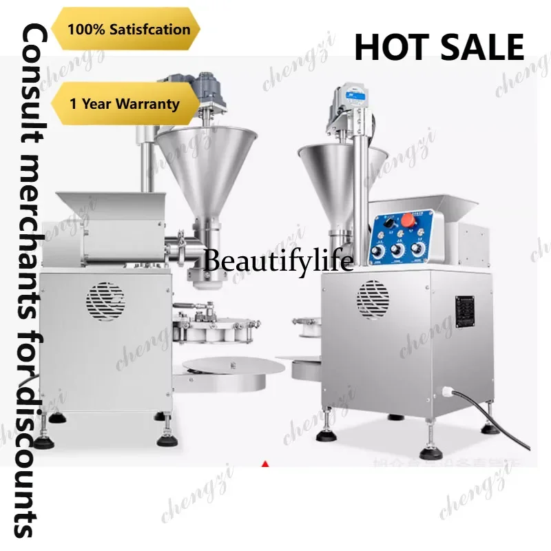 AB03Commercial Desktop Automatic Steamed Bun Making Machine Multifunctional Meat Bun Forming Machine for Breakfast Shops(customi