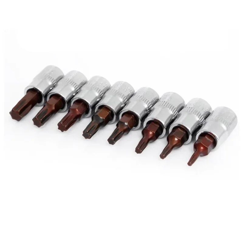 Punta a bussola Torx da 1/4 di pollice T8 T10 T15 T20 T25 T27 T30 T40