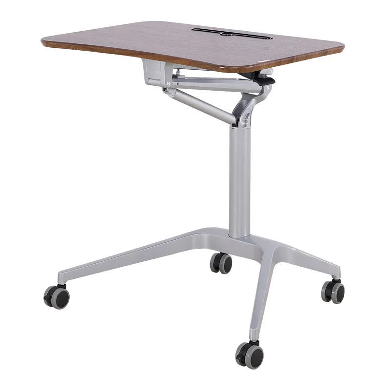 

Pneumatic simple computer Standing table Desk removable lifting Lecture Bedside sofa Side table