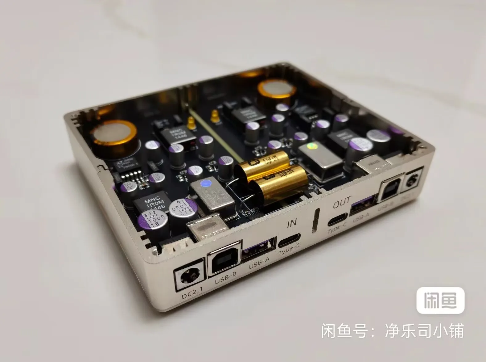 JingYueSi Audio480M USB عزل + إعادة هيكلة البيانات، يدعم إدخال/مخرجات الواجهة الكاملة