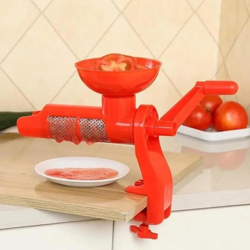 1 Pcs New Kitchen Gadgets Multi-function Hand-shake Safe Tomato Juice Producer Kitchen Home Cooking Appliances DIY Tomato Press