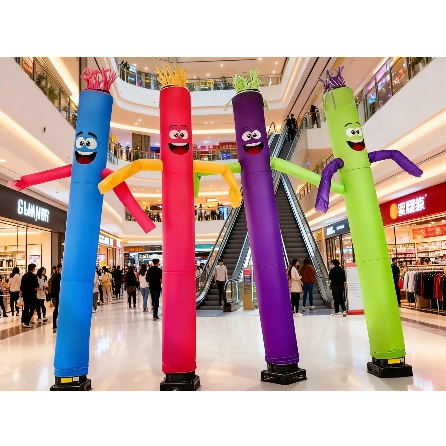 The Flailing Tube Man, Six Metres Of Him — photograph 2