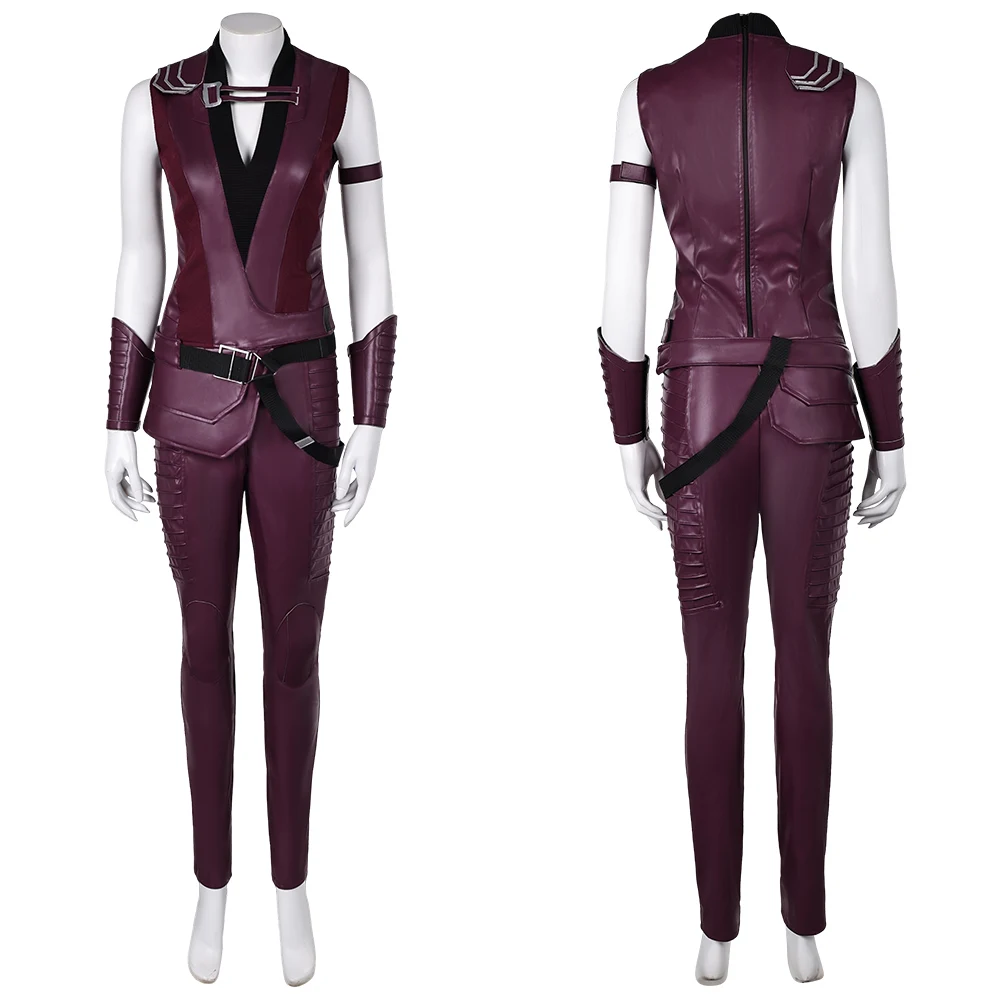 Disguise Elektra Cosplay Women Fantasia Costume Movie Outfits Female Jacket Pants Belt Dead Suit Halloween Carnival Clothing