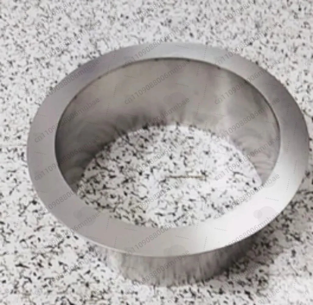 304 countertop direct throw trash can delivery port embedded round hollow cover toilet stainless steel commercial