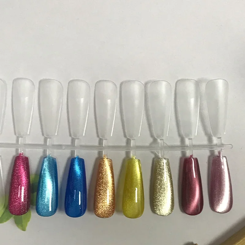 8 kolorów 8 ml Starries Wide Cat Eye Nail Gel Polish Magnetic Gel Varnish UV Soak Off Silver Snowlight Cat Eye's Gel Lacquer