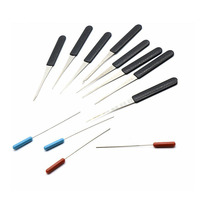 12PCS Lock Pick Set Locksmith Supplies Broken Key Extractor Remove Hooks DIY Hand Tools Hardware for Family Home Life Helper