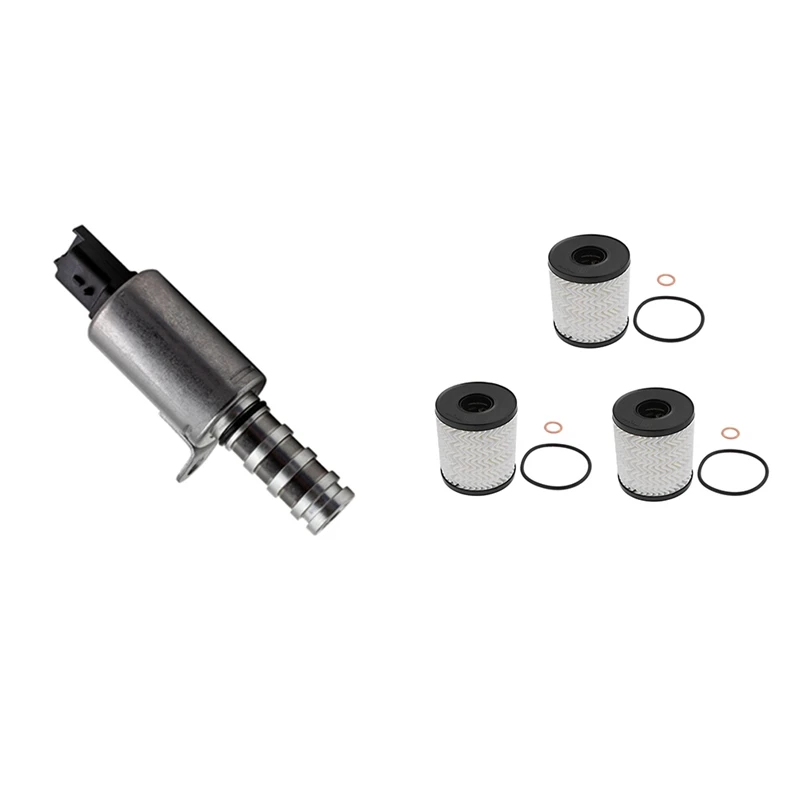 

Клапан управления маслом, соленоид контроля времени с 11427622446 набором из 3 фильтратов масла двигателя с уплотнительным кольцом