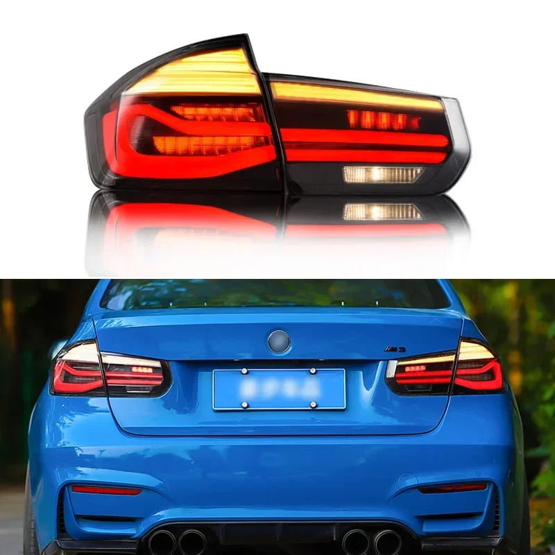 Car LED Taillights For BMW F30 F80 320i 328i 2013 2014 2015 - 2017 Reflector Bumper Lamp Backup Lamps Brake Light Rear Lights