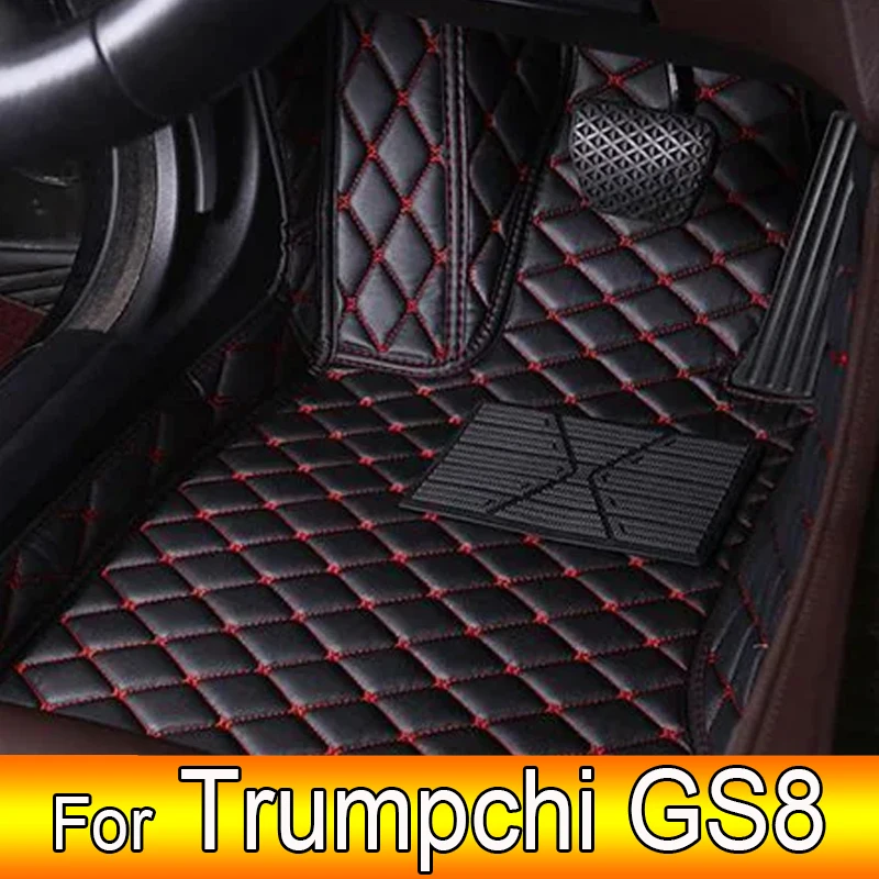 Tappetini per Auto per GAC Trumpchi GS8 sette posti 2020 2021 cuscinetti per piedi Auto personalizzati copertura per moquette per automobili accessori interni