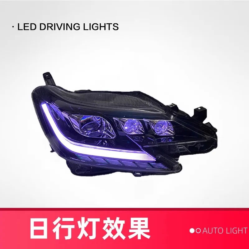 for  Reiz 13-18 modified dynamic trun signal car accessories RGB Headlight Devil Eye Front lamp