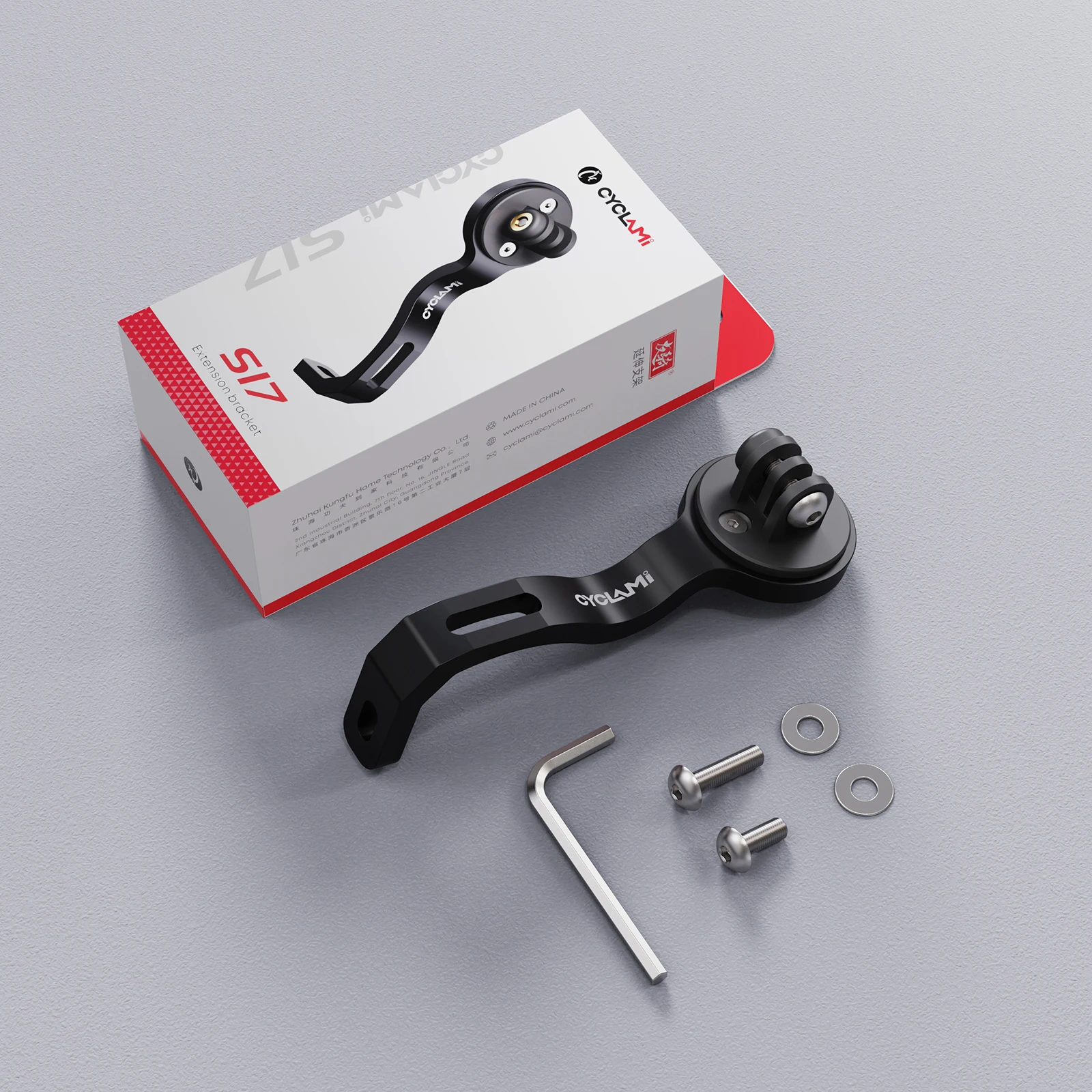 

CYCLAMI Bicycle Front Light Bracket Multi-Function Aluminum Alloy Holder For GOPRO Sport Camera Lamp Mount Stand Bike Accessorie