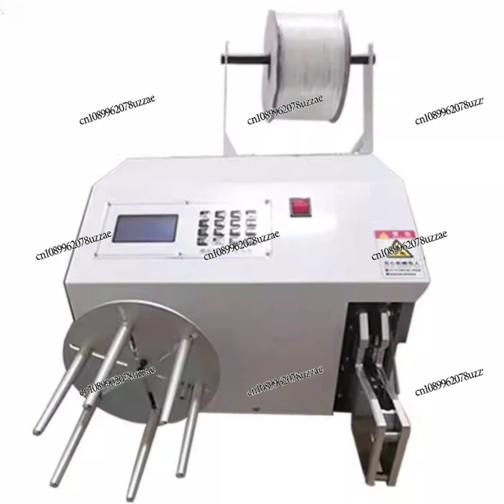 

Automatic Winding and Tying Machine Binding Power Cable Data USB Tying Pipe Tying Machine Coil Winding Machine