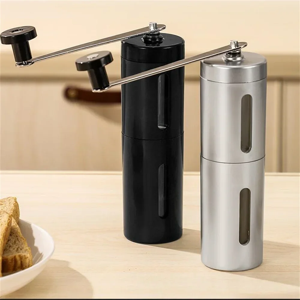 

Manual Coffee Grinder Portable Bean Grinders Mini Stainless Steel Easy Handmade Mill Foamer Kitchen Accessories Tool cocina