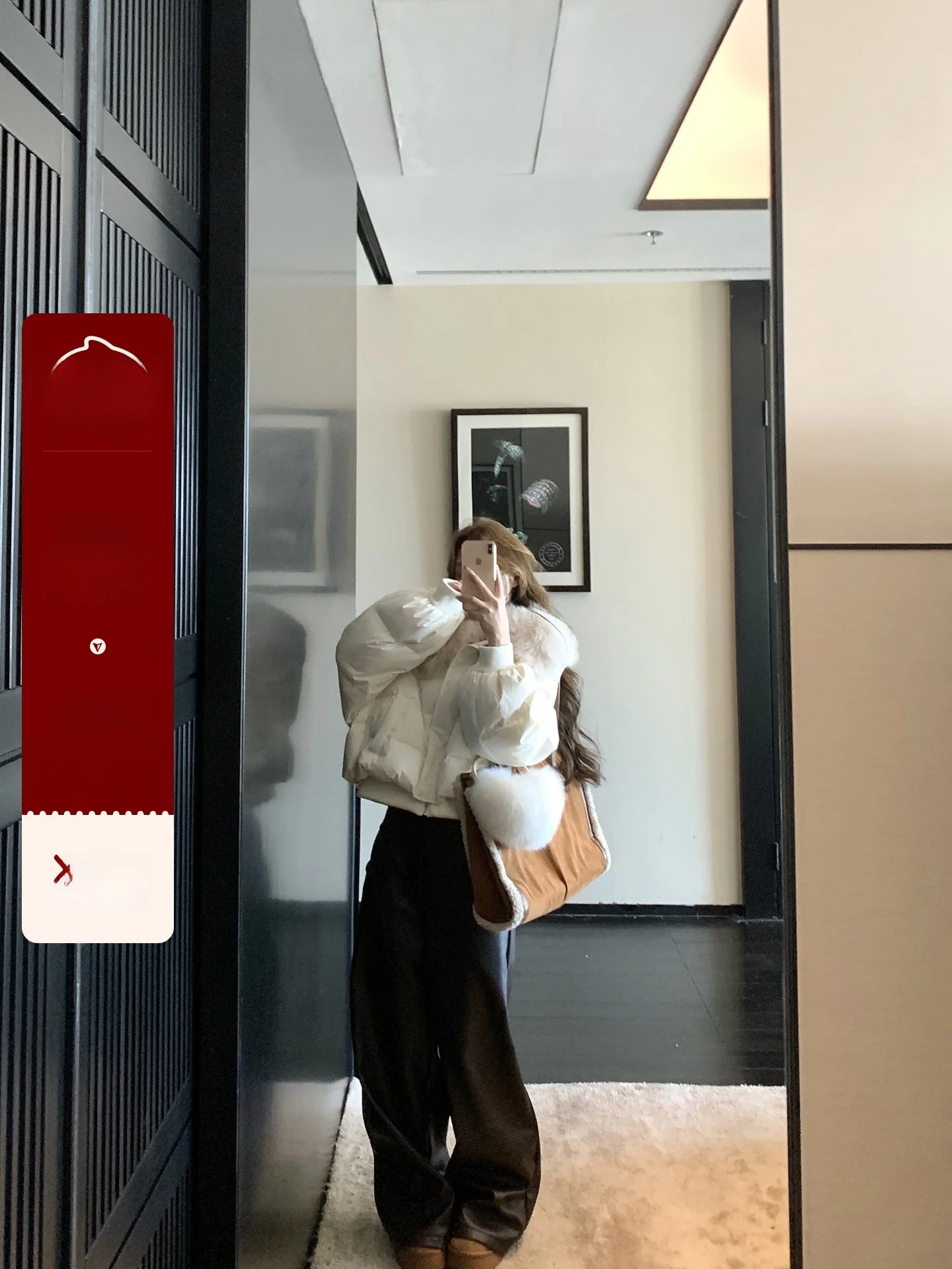 

XXIIUU Теплая женская куртка из пуха с меховым воротником, свободного кроя, повседневная, утепленная, с меховым воротником, новая модель 90 White Down