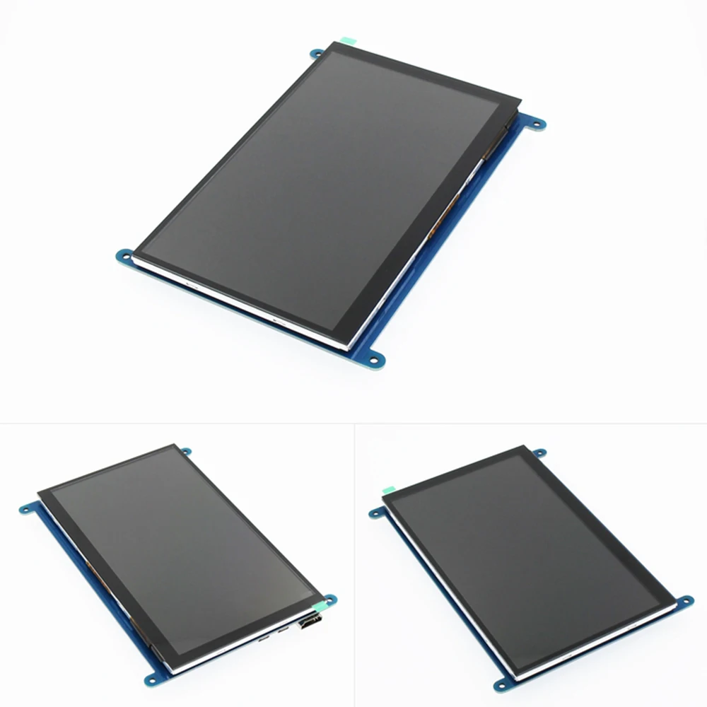 7 Inch Capacitive Touch Screen HDMI IPS LCD Display Module 1024x600 for Raspberry Pi/ BB Black/ Banana Pi Mainstream Mini PC