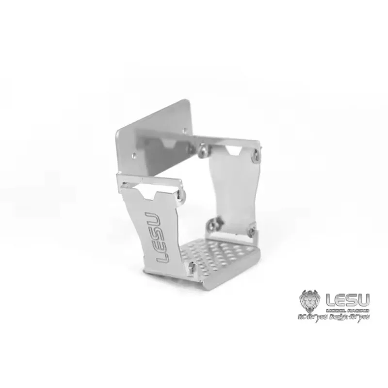 RC نموذج LESU الكابينة أجزاء دواسة معدنية ل RC 1/14 Tgs شاحنة قلابة هيدروليكية قلابة نموذج سيارة اللعب في الهواء الطلق TH05801 #4
