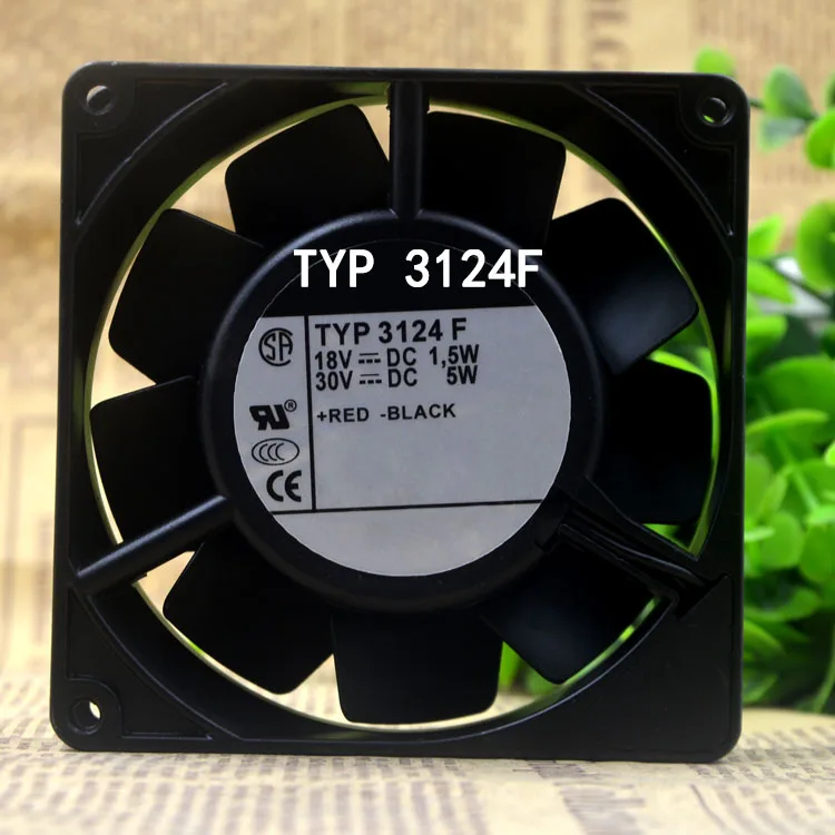 1PCS manufacturer TYP3124 F Silent Cooling Fan  DC18V 1.5w 30V High temperature resistance Cooling fan