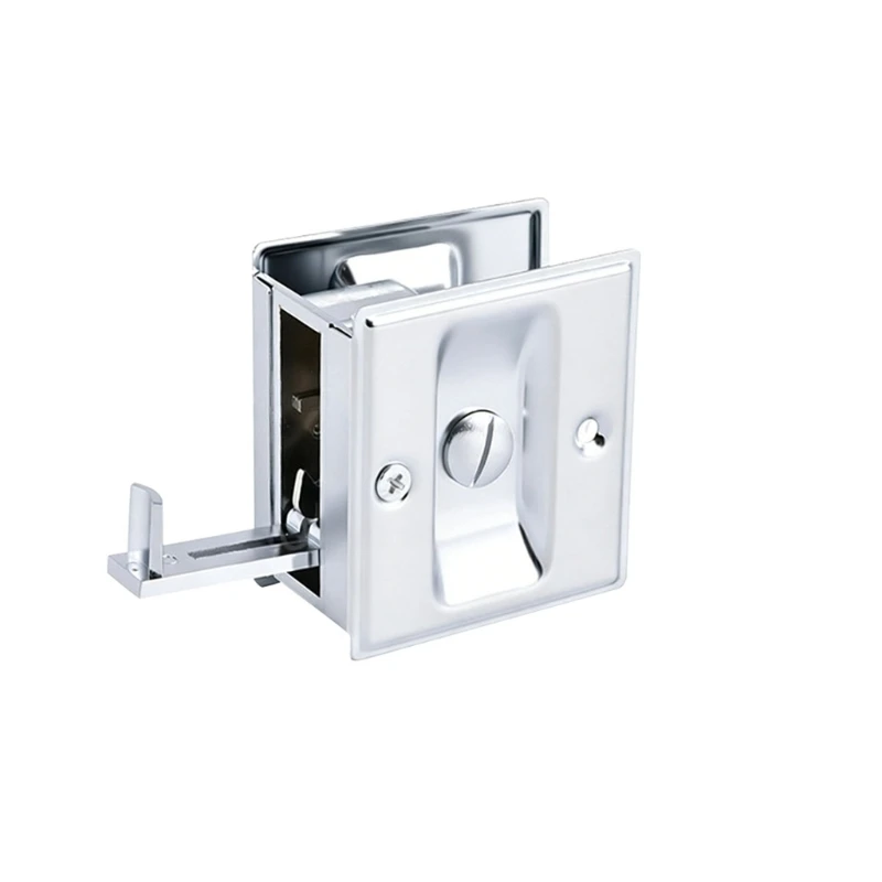 HX6C Modern Sliding Entry Lock With Protective Finish And Secure Structure For Extra Safety