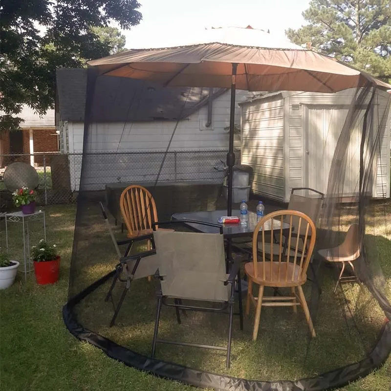 Durable Parasol Mosquito Net Easy To Install Carry Roman Umbrellas Courtyard Umbrellas Net Not Umbrellas Not Included