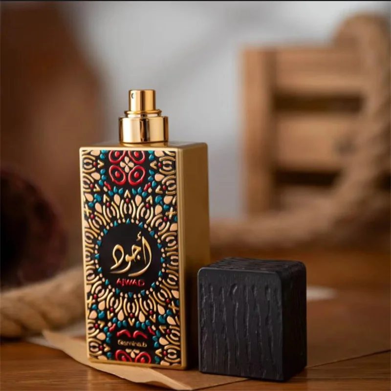 100ml Original Men\'s Perfume Lasting Fragrance Floral Scent Golden Earl Arabian Dubai Perfumes Hombres Originales Daily Dating