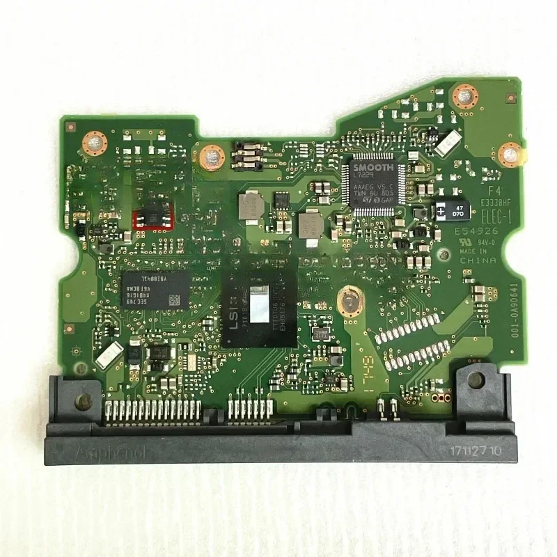 

HDD PCB board 0A90641 WD6002FZWX 6TB hard drive repair 006-0A90641 HGST 001-0A90641 data recovery