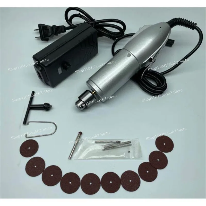 110V/220V Adjustable Speed Electric Drill&Grinder Multi-Function Portable Tool for DIY Workshop Polishing Engraving Applications