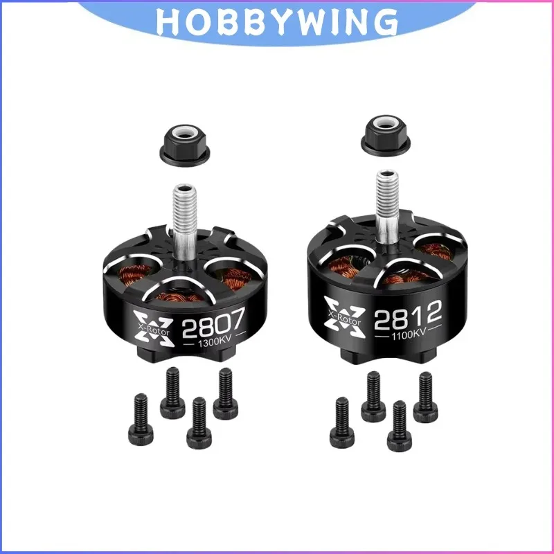 

Hobbywing Xrotor 2807 2812 Brushless Motor 1300KV1500KV 700KV for FPV Racing Drone 4S 5S 6S LiPo RC Quadcopter Accessories Parts