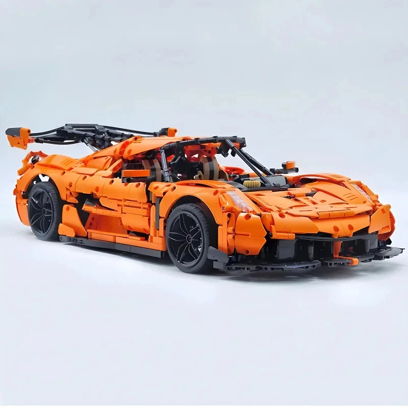 MOC C61048 Technical Super Speed Champions Car Hypercar Model Building Blocks Speed Vehicle Bricks Toys Christmas Gifts For Kids