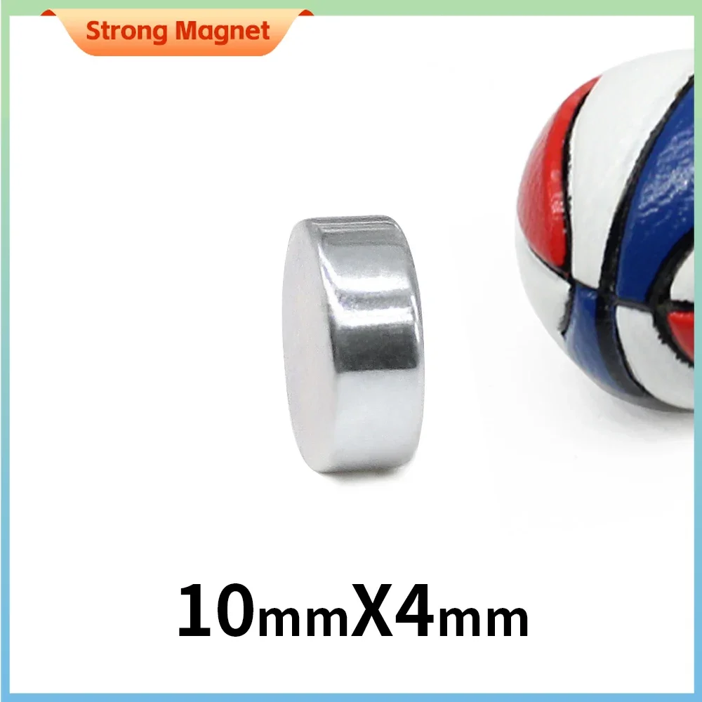 10/20/50/100/150/200PCS 10x4 mm Disc Strong  Powerful Magnetic Magnets N35 10x4mm Small Round Neodymium Permanent Magnet 10*4