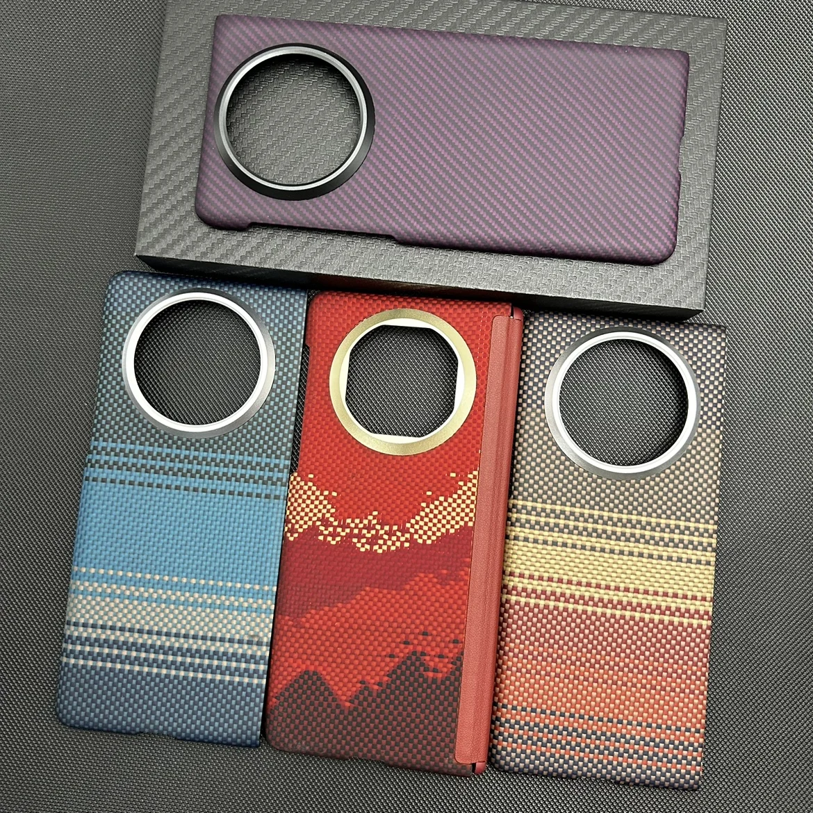 

Подходит для Huawei Mate X3X5 кевларовый чехол для телефона с магнитным арамидным волокном, легкий защитный чехол 2-в-1