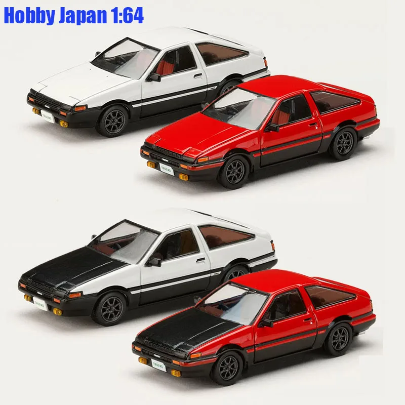 Hobby Japan Diecast Alloy 1: 64 Scale AE86 GT Car Model Classics Adult Souvenir Gift Static Display